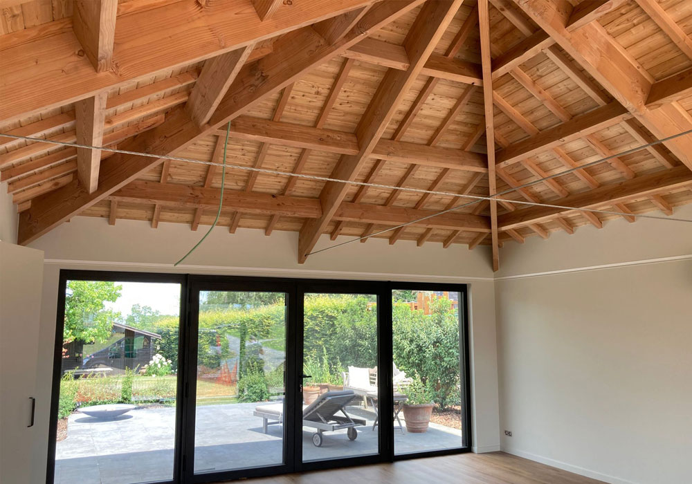 Roofing works