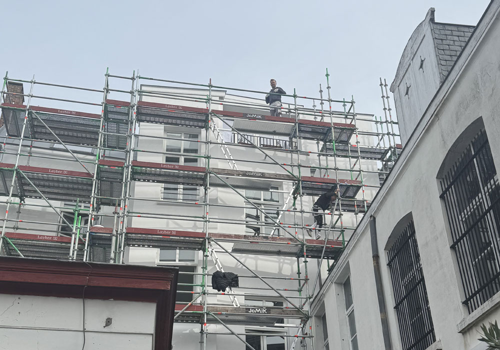 Travaux de peinture